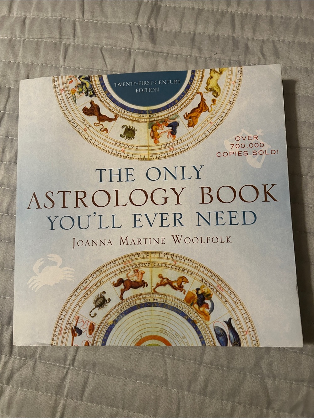 The Only Astrology Book You’ll Ever Need — Cover by Joanna Martine Woolfolk